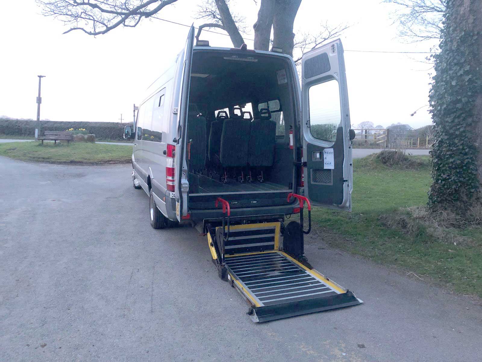 Accessible vehicles for passengers with mobility needs in Sussex